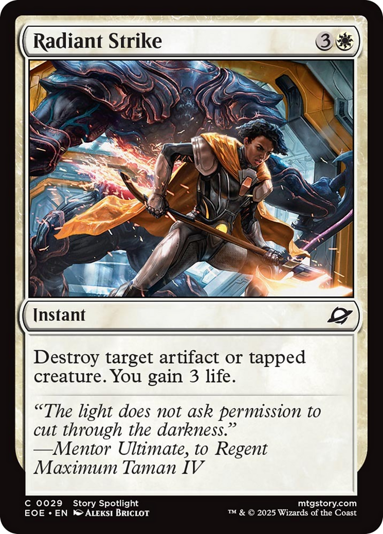 Radiant Strike [Edge of Eternities] - Destination Retro