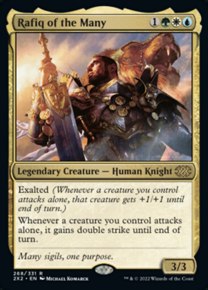 Rafiq of the Many [Double Masters 2022] - Destination Retro