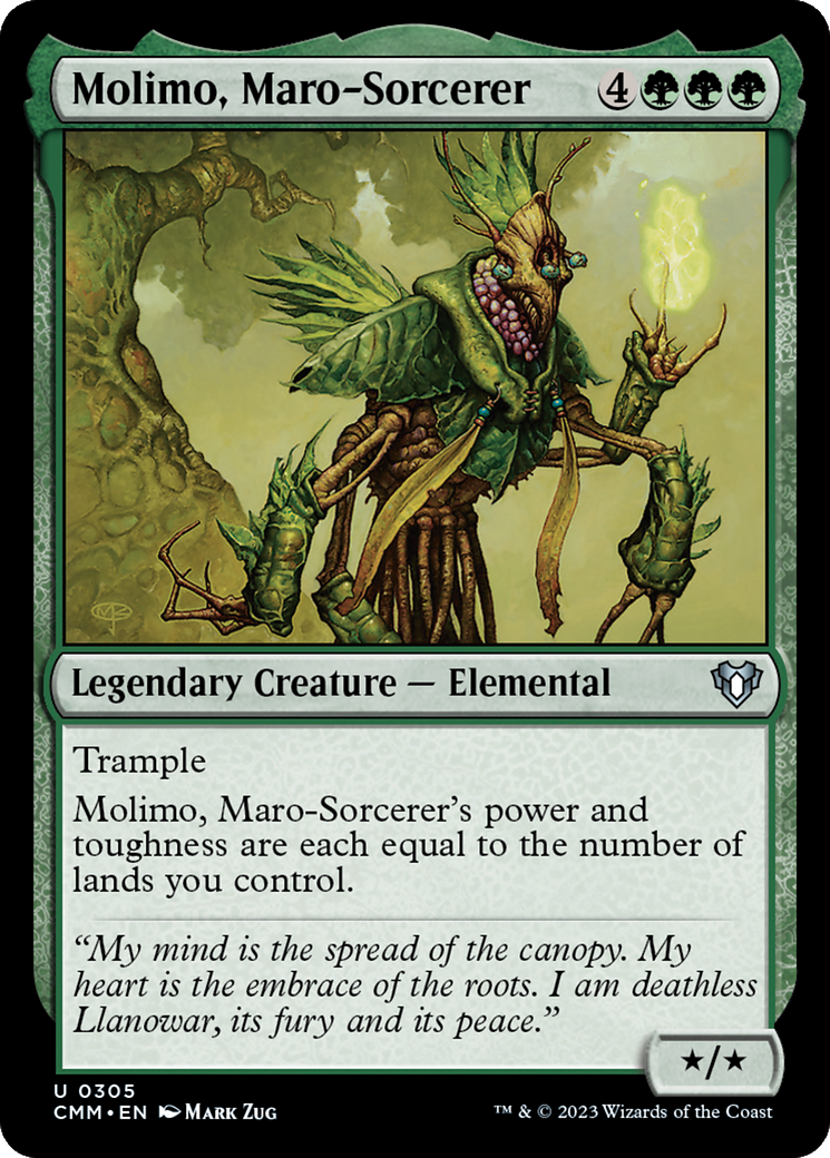 Molimo, Maro-Sorcerer [Commander Masters] - Destination Retro