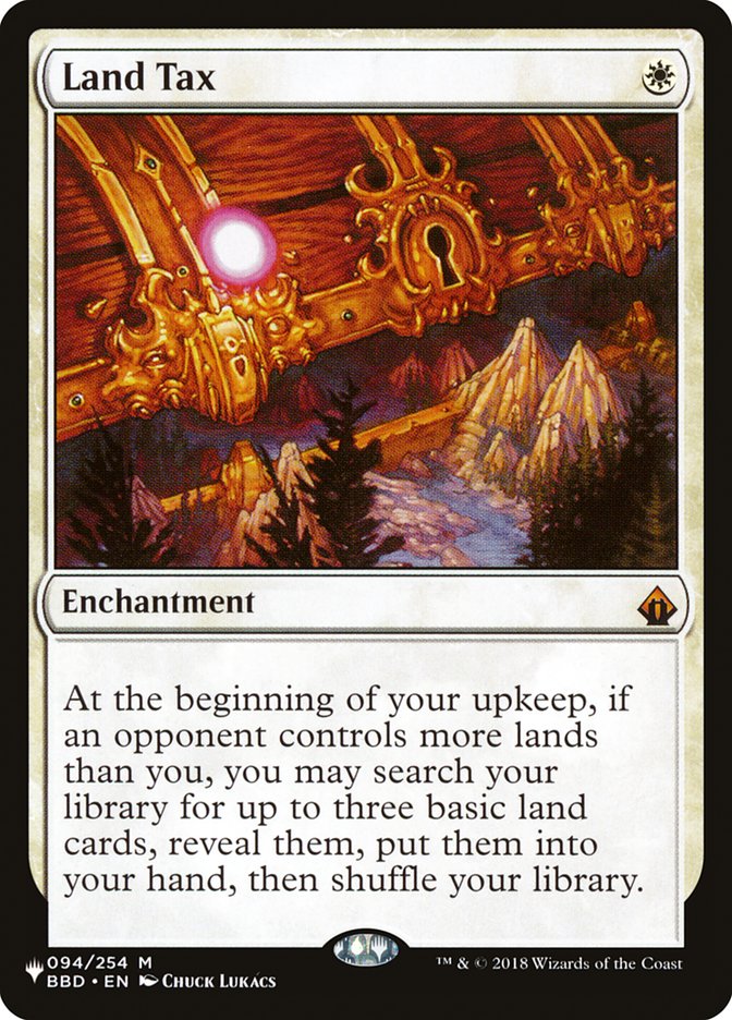 Land Tax [The List] - Destination Retro