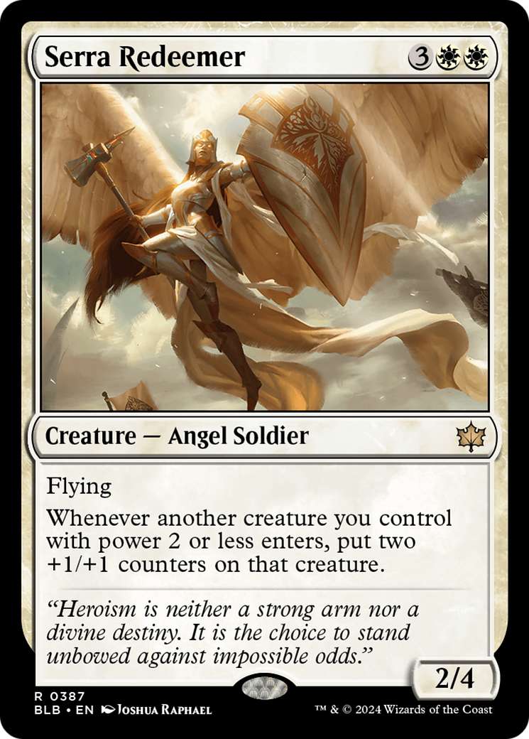Serra Redeemer [Bloomburrow] - Destination Retro