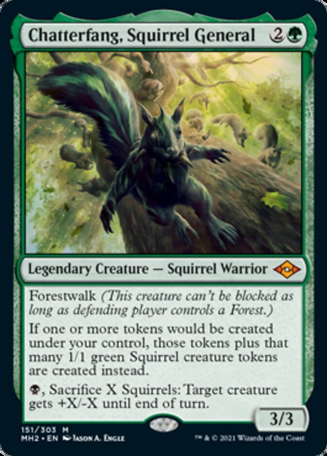 Chatterfang, Squirrel General [Modern Horizons 2] - Destination Retro