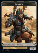 Warrior // Inkling Double-Sided Token [Commander Legends: Battle for Baldur's Gate Tokens] - Destination Retro