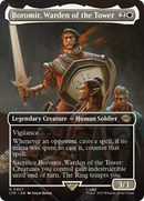 Boromir, Warden of the Tower (Borderless Alternate Art) [The Lord of the Rings: Tales of Middle-Earth] - Destination Retro