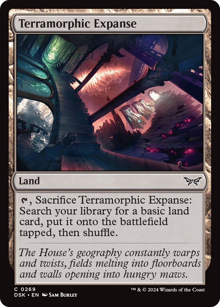 Terramorphic Expanse [Duskmourn: House of Horror] - Destination Retro