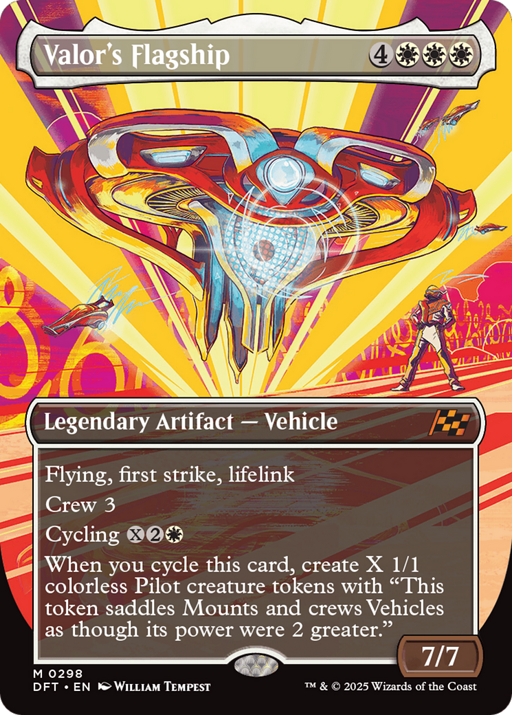 Valor's Flagship (Borderless) [Aetherdrift] - Destination Retro