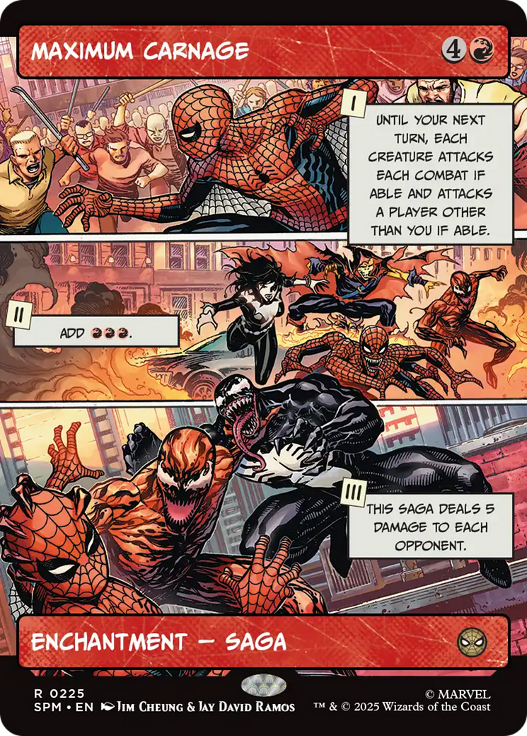 Maximum Carnage (Borderless) [Marvel's Spider-Man] - Destination Retro