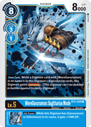 WereGarurumon: Sagittarius Mode [BT5-029] [Battle of Omni] - Destination Retro