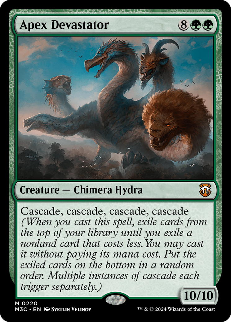 Apex Devastator (Ripple Foil) [Modern Horizons 3 Commander] - Destination Retro