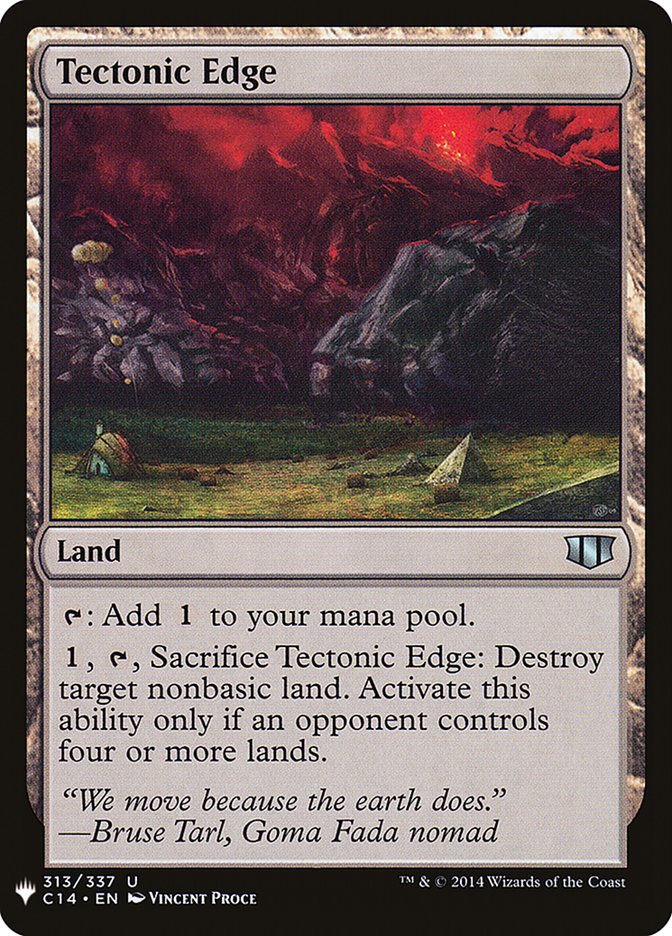 Tectonic Edge [Mystery Booster] - Destination Retro