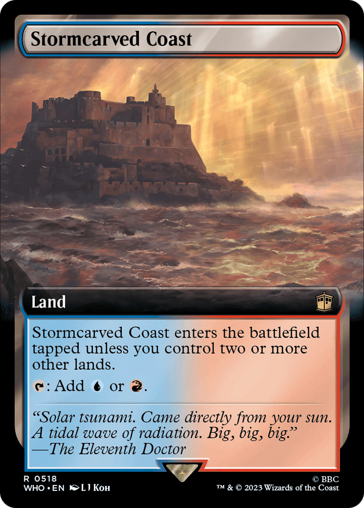 Stormcarved Coast (Extended Art) [Doctor Who] - Destination Retro