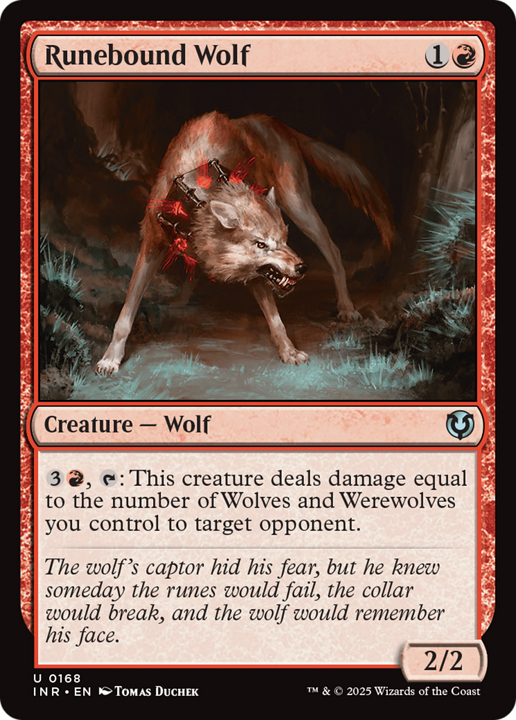 Runebound Wolf [Innistrad Remastered] - Destination Retro