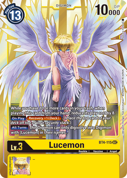 Lucemon [BT4-115] [Great Legend] - Destination Retro