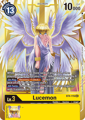 Lucemon [BT4-115] [Great Legend] - Destination Retro