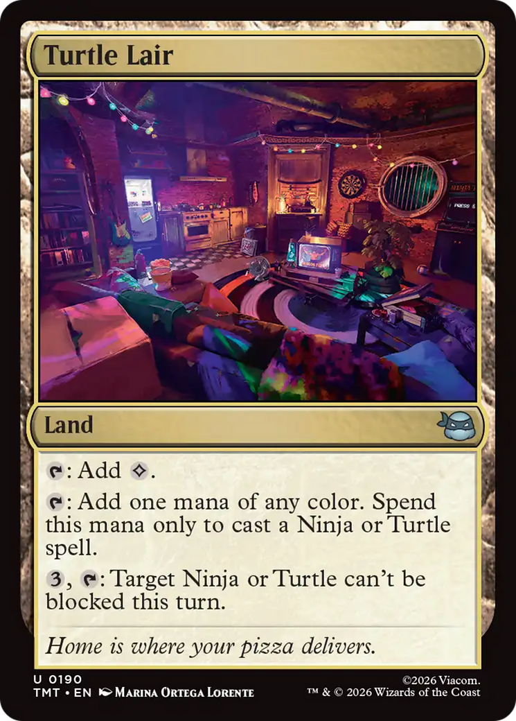 Turtle Lair [Teenage Mutant Ninja Turtles] - Destination Retro