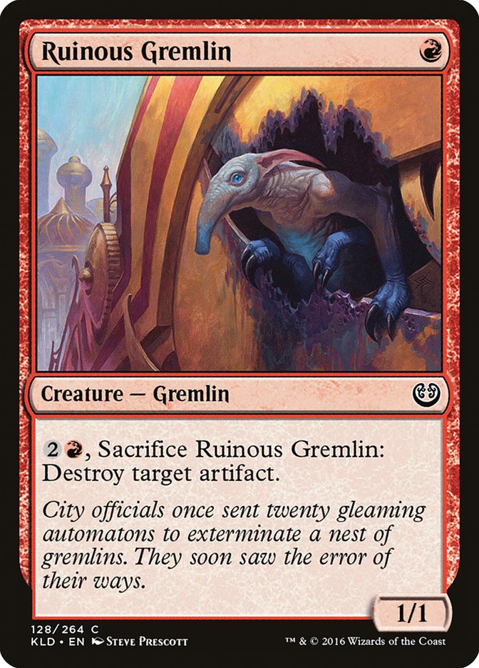 Ruinous Gremlin [Kaladesh] - Destination Retro