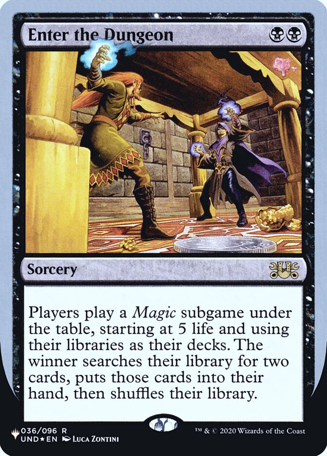 Enter the Dungeon (Unfinity Foil Edition) [The List] - Destination Retro