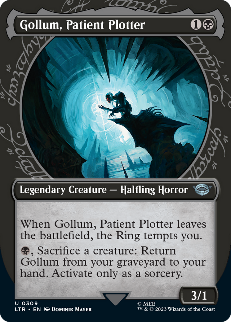 Gollum, Patient Plotter (Showcase Ring Frame) [The Lord of the Rings: Tales of Middle-Earth] - Destination Retro