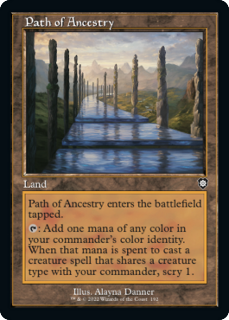 Path of Ancestry [The Brothers' War Commander] - Destination Retro