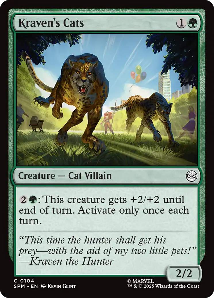 Kraven's Cats [Marvel's Spider-Man] - Destination Retro
