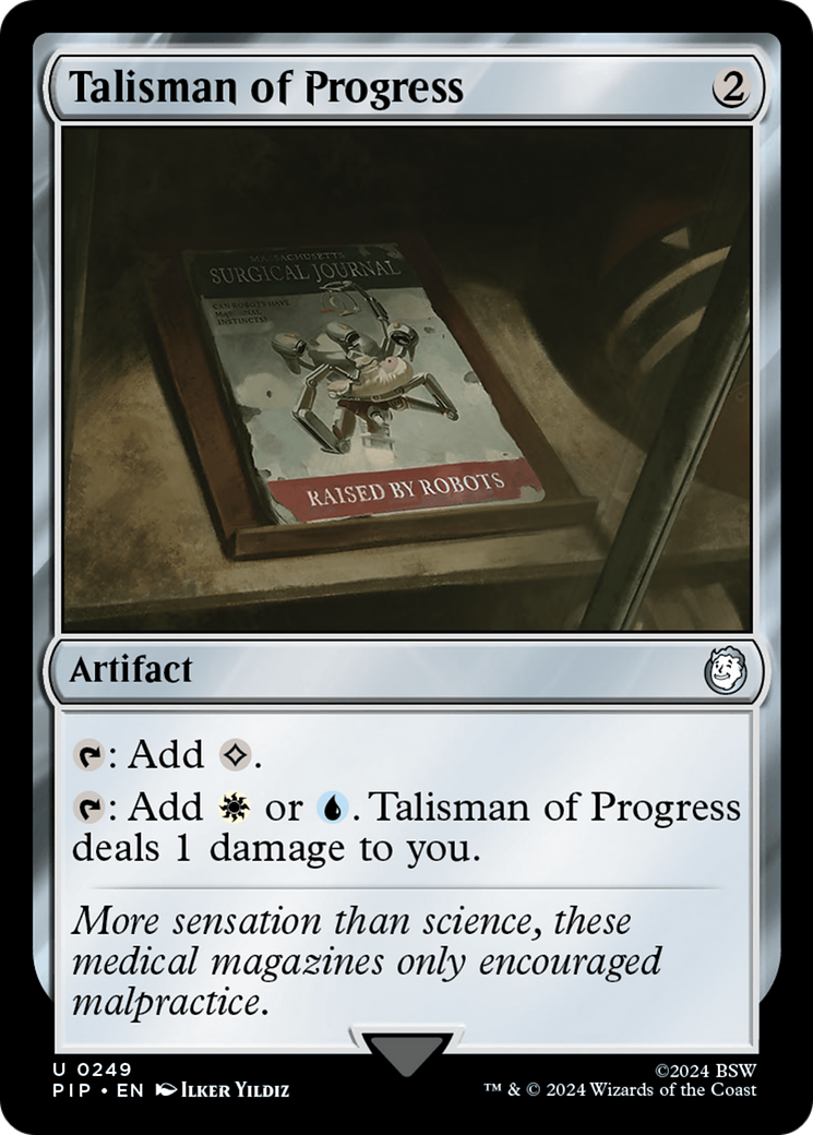 Talisman of Progress [Fallout] - Destination Retro