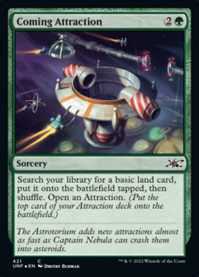 Coming Attraction (Galaxy Foil) [Unfinity] - Destination Retro