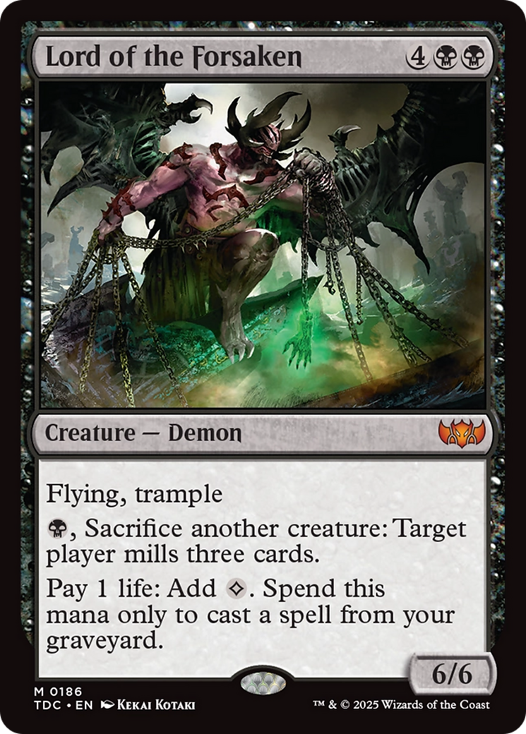 Lord of the Forsaken [Tarkir: Dragonstorm Commander] - Destination Retro