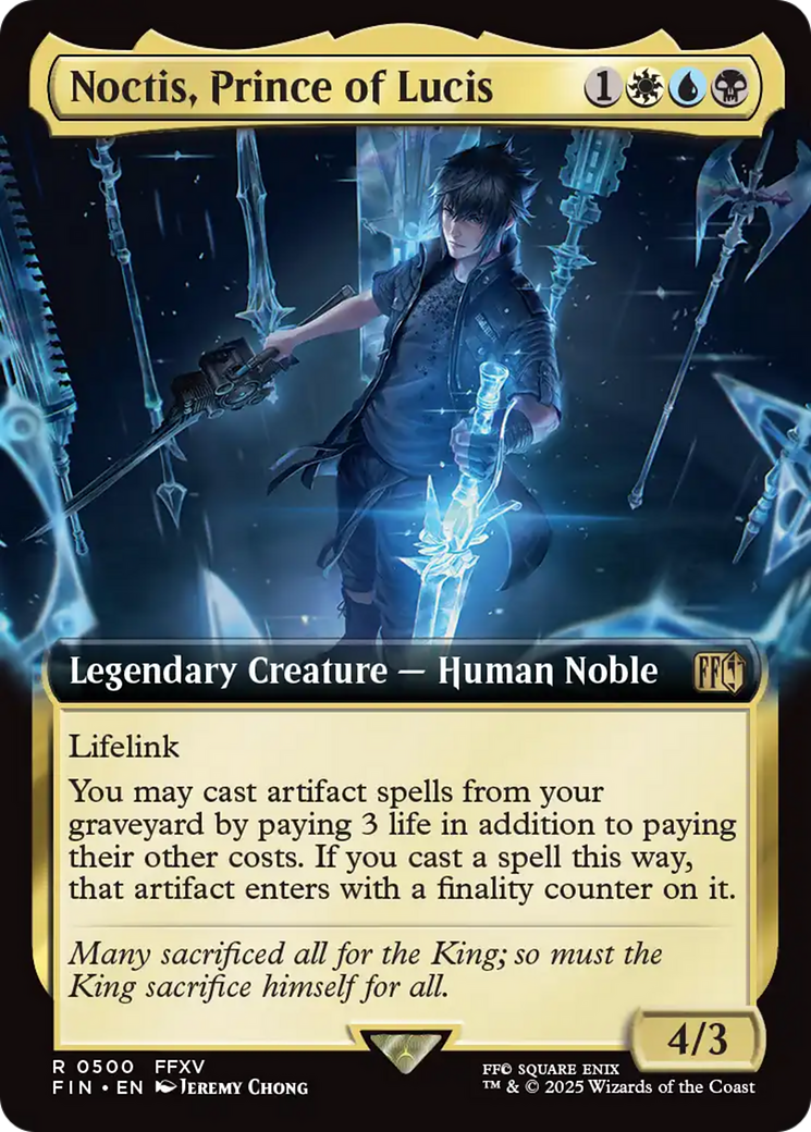 Noctis, Prince of Lucis (Extended Art) [FINAL FANTASY] - Destination Retro