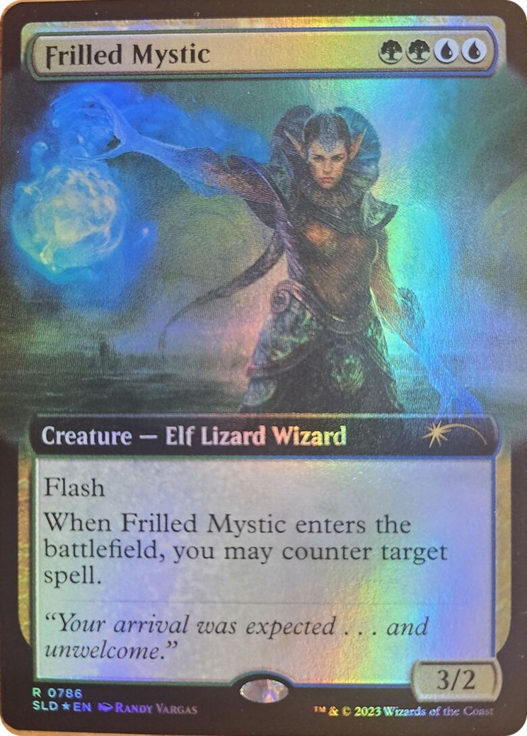 Frilled Mystic (Extended Art) [Secret Lair Drop Series] - Destination Retro