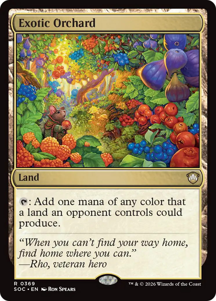 Exotic Orchard [Secrets of Strixhaven Commander] - Destination Retro