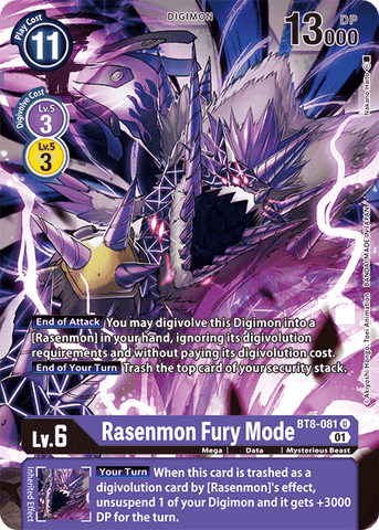 Rasenmon: Fury Mode [BT8-081] [New Awakening] - Destination Retro