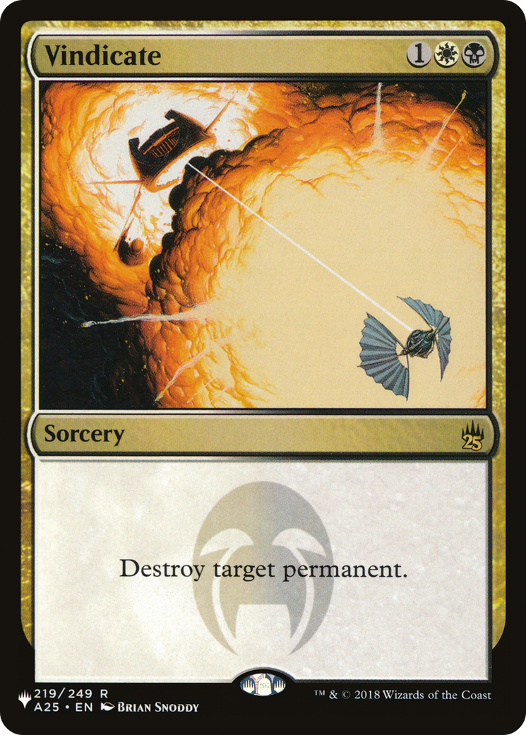 Vindicate [The List] - Destination Retro