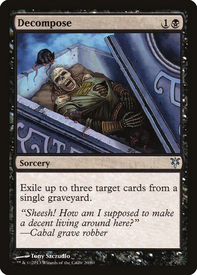 Decompose [Duel Decks: Sorin vs. Tibalt] - Destination Retro