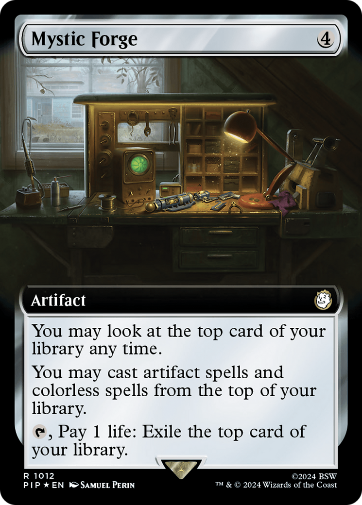 Mystic Forge (Extended Art) (Surge Foil) [Fallout] - Destination Retro