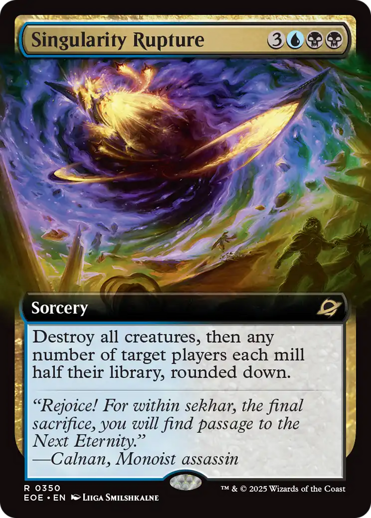 Singularity Rupture (Extended Art) [Edge of Eternities] - Destination Retro