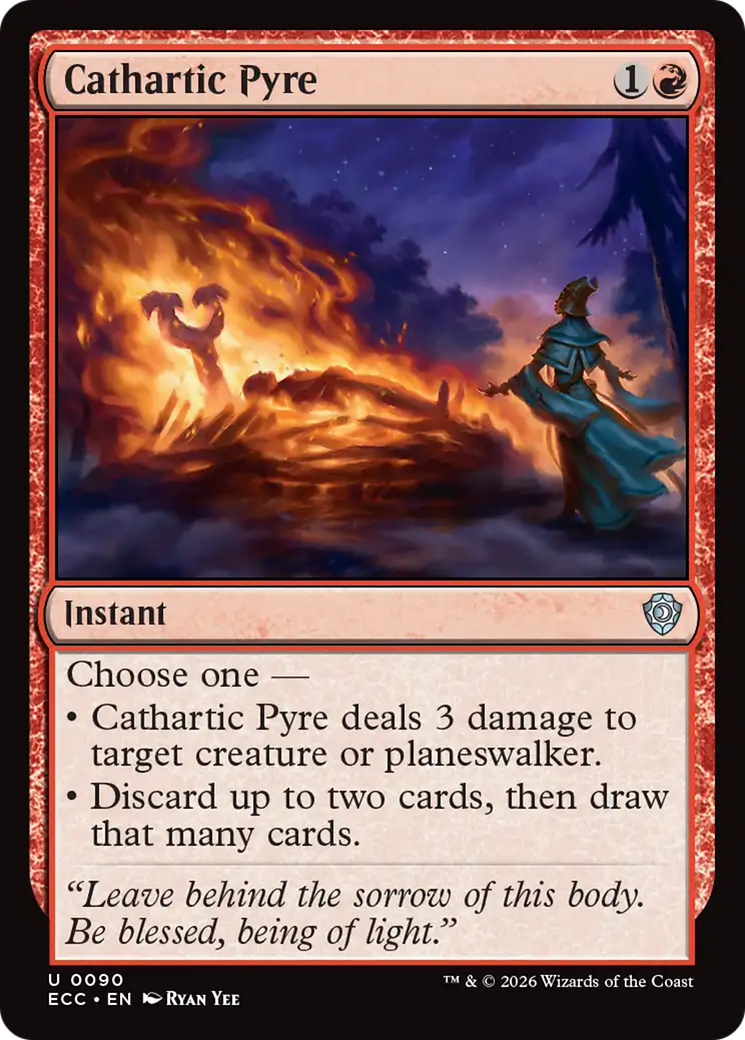 Cathartic Pyre [Lorwyn Eclipsed Commander] - Destination Retro