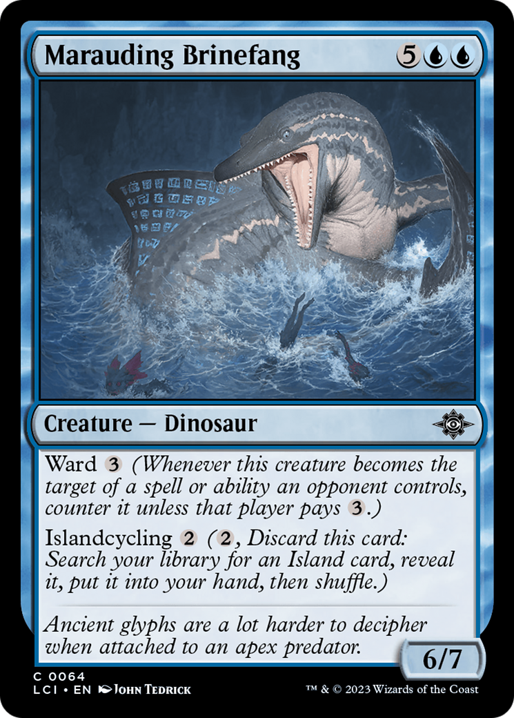 Marauding Brinefang [The Lost Caverns of Ixalan] - Destination Retro