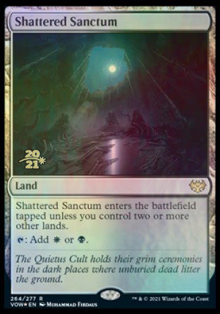 Shattered Sanctum [Innistrad: Crimson Vow Prerelease Promos] - Destination Retro