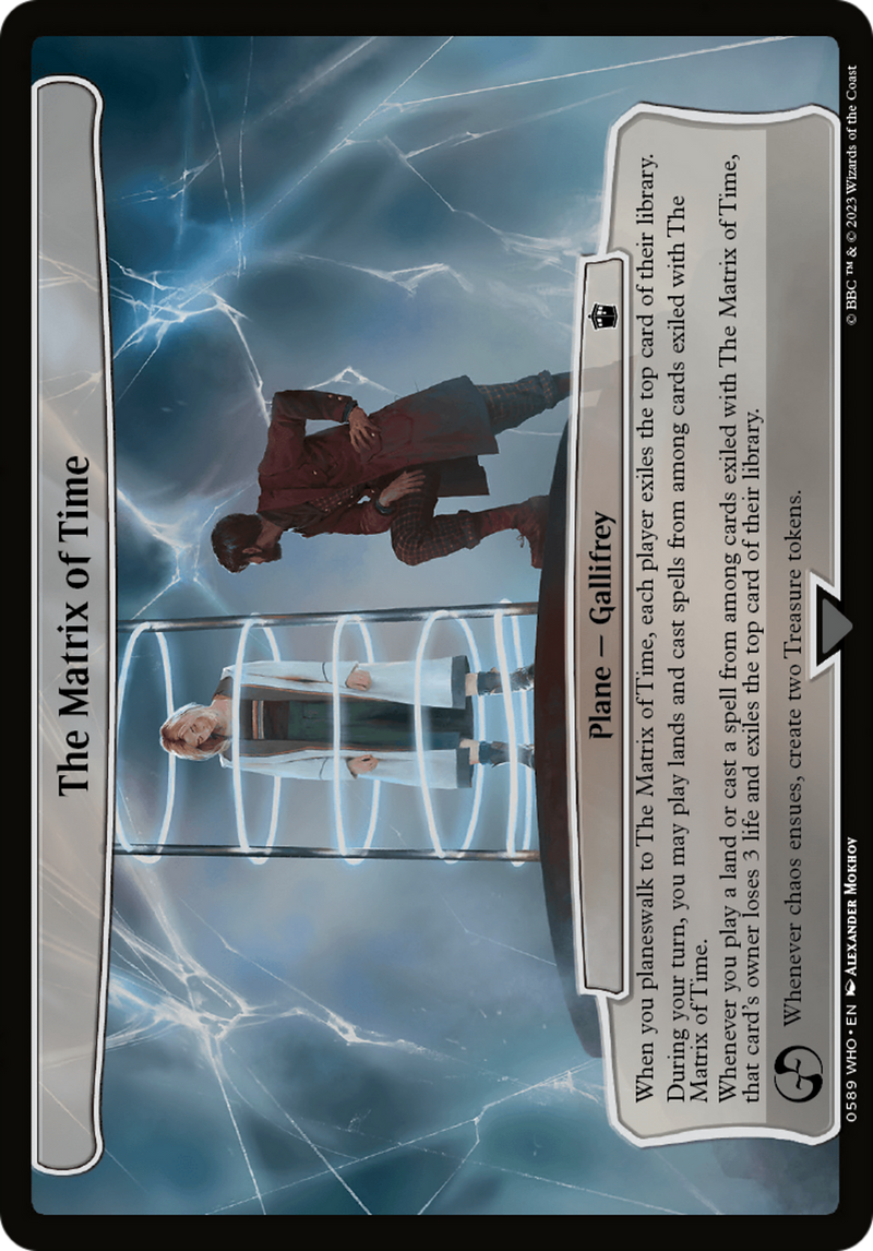 The Matrix of Time [Doctor Who] - Destination Retro