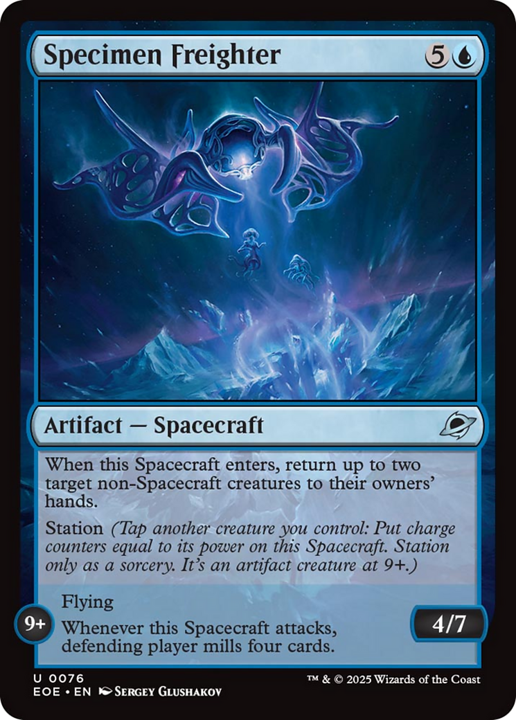 Specimen Freighter [Edge of Eternities] - Destination Retro