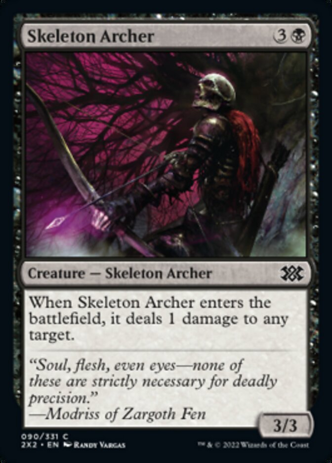 Skeleton Archer [Double Masters 2022] - Destination Retro