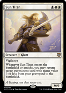 Sun Titan [Outlaws of Thunder Junction Commander] - Destination Retro