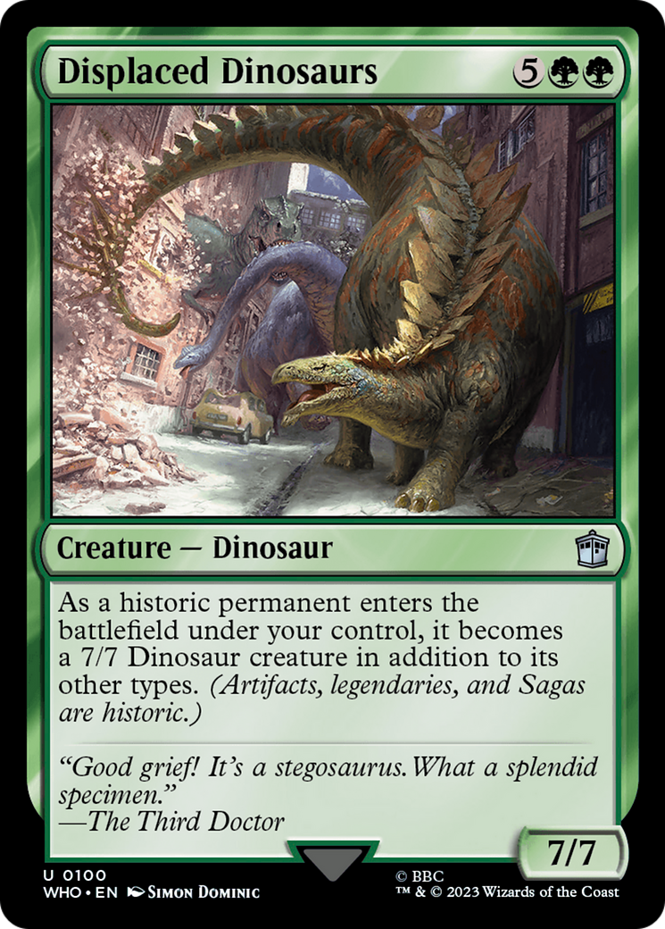 Displaced Dinosaurs [Doctor Who] - Destination Retro
