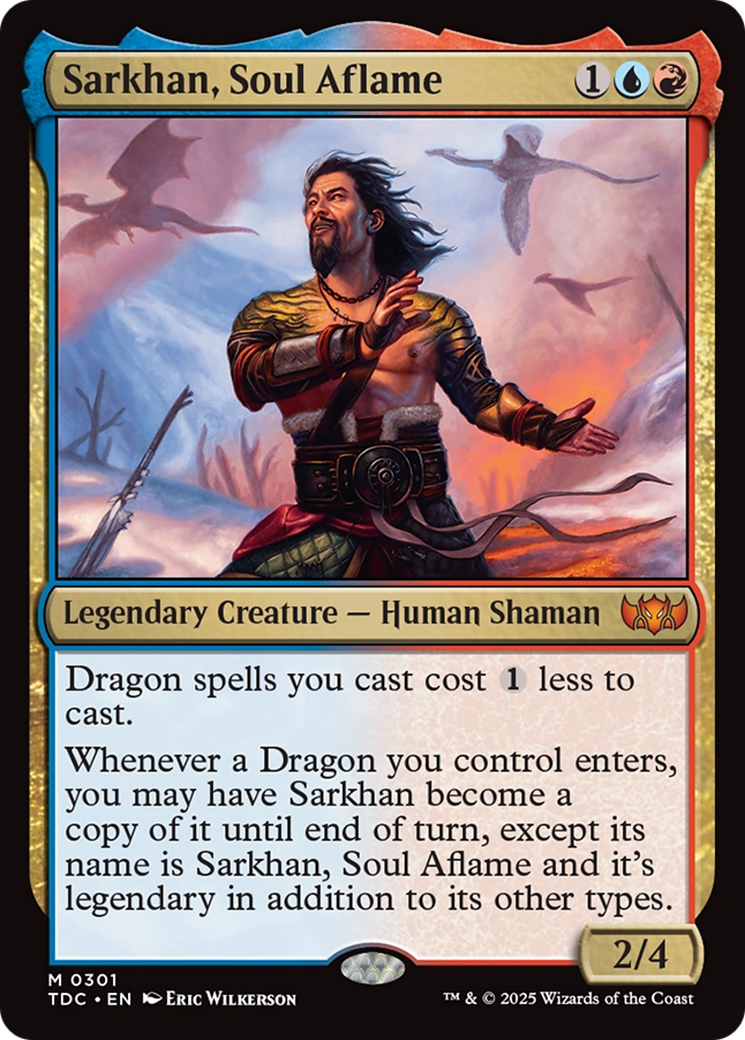 Sarkhan, Soul Aflame [Tarkir: Dragonstorm Commander] - Destination Retro