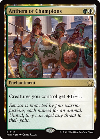 Anthem of Champions [Foundations] - Destination Retro