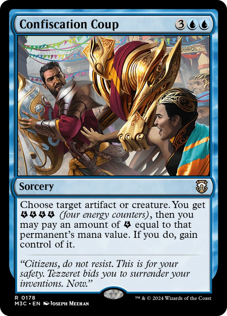 Confiscation Coup [Modern Horizons 3 Commander] - Destination Retro