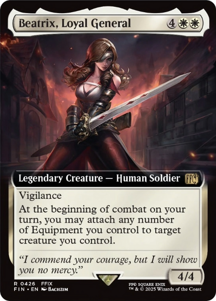 Beatrix, Loyal General (Extended Art) [FINAL FANTASY] - Destination Retro