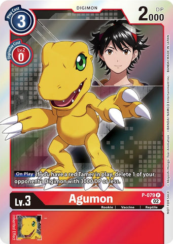 Agumon [P-079] (Digimon Survive Anime Expo 2022) [Promotional Cards] - Destination Retro