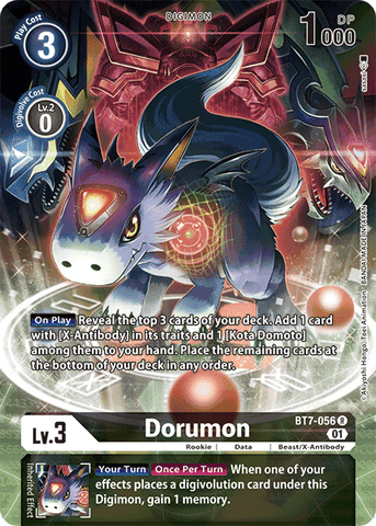 Dorumon [BT7-056] (Alternate Art) [Next Adventure] - Destination Retro