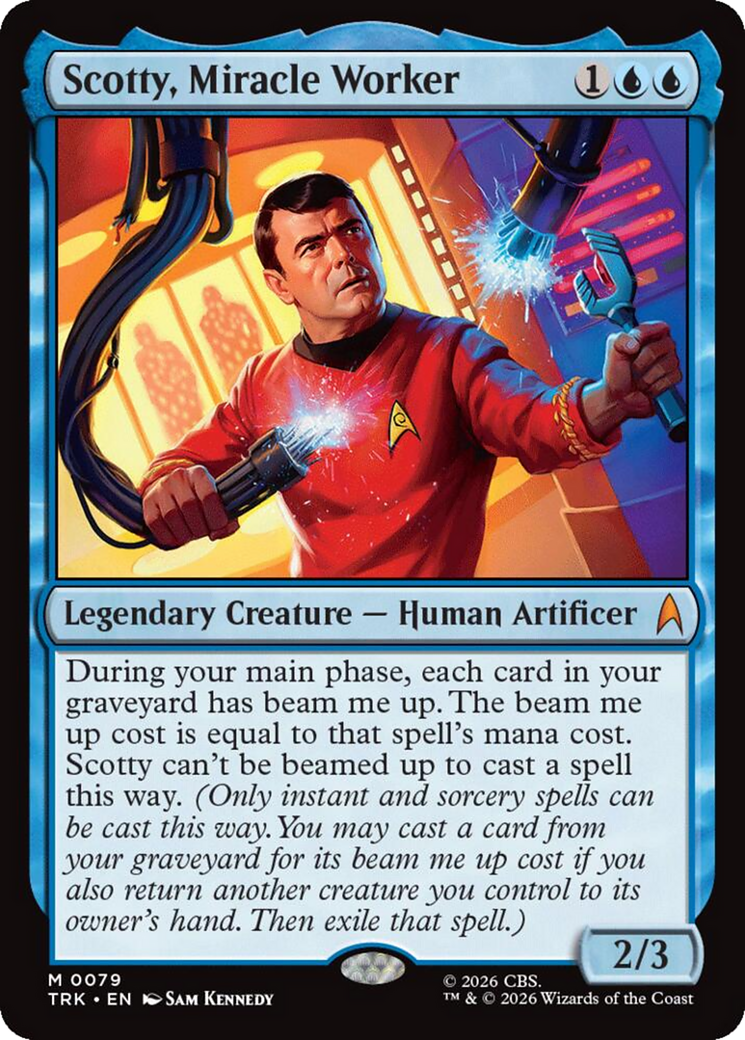 Scotty, Miracle Worker [Star Trek] - Destination Retro